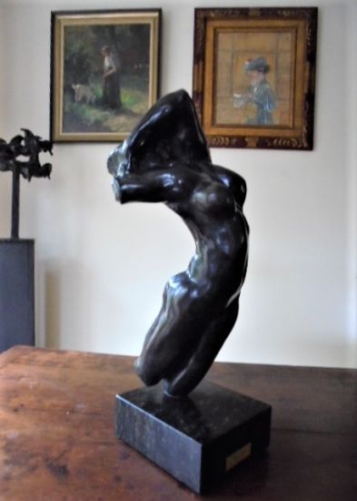 Brons beeld.Rodin.Auguste Rodin.Torso d'Adele.Concept.